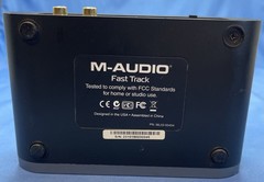 M-Audio Fast Track ML03-00454 Digital Audio Recorder/Used – NO CABLES