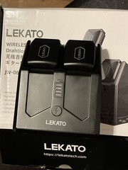 LEKATO 5.8GHz Wireless Guitar System with Charging Case Guitar Wireless and with
