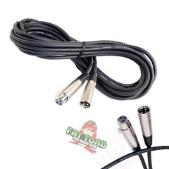 XLR Microphone Cable 20FT – FAT TOAD Mic Cord Female Male 3 Pin Recording Wire