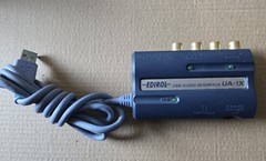 Edirol UA-1X USB Audio Interface RCA in/out, Optical out