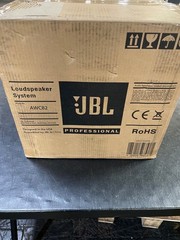 JBL AWC82 All-Weather 8″ 2-Way 250W Passive Coaxial Loudspeaker (Single, Gray)