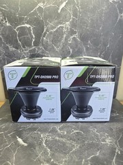 2x Timpano TPT-DH2000 PRO Titanium Driver – 2″ Aluminum Exit PRO Horn 900W Pack