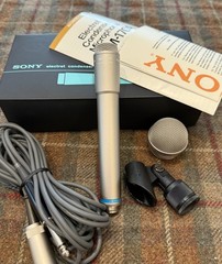 Sony ECM-170 Microphone w/ Box and Accessories, Made In Japan, Nice!