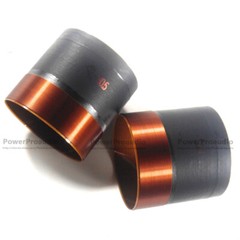 2pcs(1pair) 60.5mm glassfiber Bass voice coil Pure copper Round wire 8 ohm