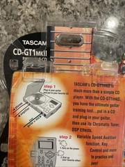 BRAND NEW🔥TASCAM Portable CD Guitar Trainer CD-GT1 MKII Orange -New Old Stock