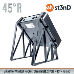 STAND for Waldorf ROCKET, STREICHFETT, 2-POLE – 45° RISER – st3nD – 3D printed