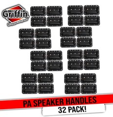 Metal Flip Speaker Cabinet Handles | DJ Rack Road Flight Trunk Chest Carry Case