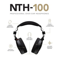 RØDE NTH-100 Professional Over-ear Headphones For Content Adult, Black