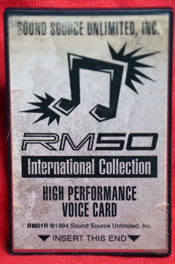 Sound Source Unlimited RM50 International Collection High Performance Voice Card