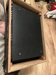 Gemini Stereo Equalizer Mixer W/ Echo MX-9900 Wooden Cabinet (See Description)
