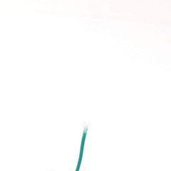 6-Foot Single Conductor Shielded Guitar Circuit Wire 28 AWG, Green