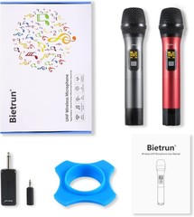 Ultra-Far UHF Wireless Microphone System with Rechargeable Receiver
