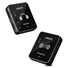 LEKATO Wireless in-Ear Monitor System 2.4G Stereo Wireless IEM System for Live