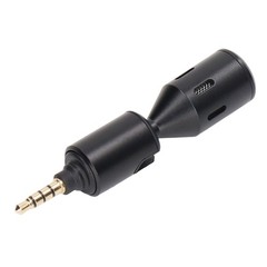 Smartphone Microphone Plastic Metal 90 Degree Adjustable Noise Reduction