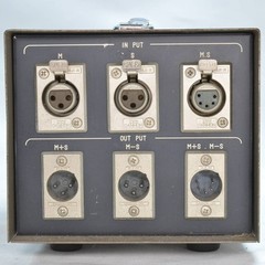 Sanken MB-2A MS Stereo Matrix Box for CMS-2 Used from Japan
