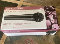 Digital Reference Dynamic Vocal Microphone DVR100 new open box new music DJ MC