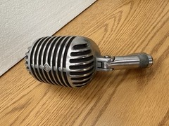 Vintage Shure 55 – 1940’s „Fatboy“ Dynamic Microphone, w/cable UNTESTED