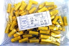 10pc MET Metallized polyester Capacitor 334 0.33uF 630V K ±10% Axial RoHS AID