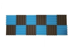 12 Pack Wedge Premium Acoustic Soundproofing Studio Foam Tiles 12″ x 12″ x 2″