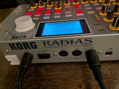 Korg Radias Rackmount Synthesizer Vocoder Module with PSU – tested and works!