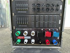 MOTION LABS 400AMP 1300-400A-18-2-01 POWER DISTRO W/ WHEELED CASE# 3492 THS