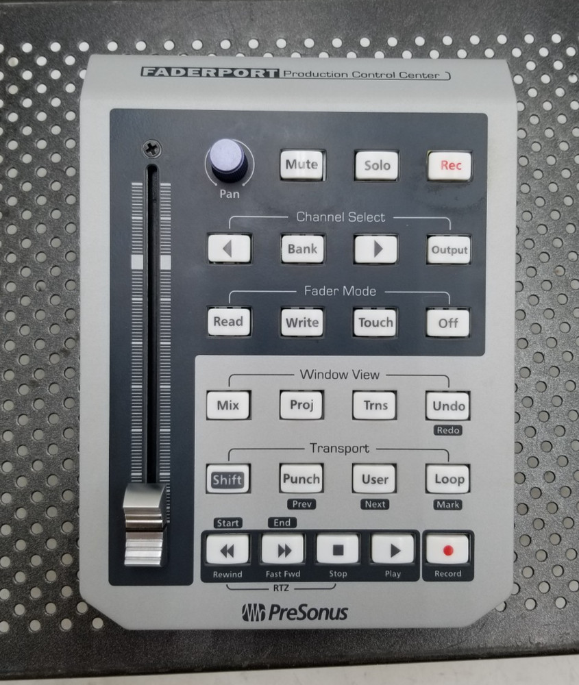 PreSonus Faderport Production Control Center with power adapter
