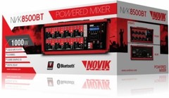NOVIK NEO MIXER NVK 8500-BT | 8 Channel Powered Audio Mixer Professional Studio
