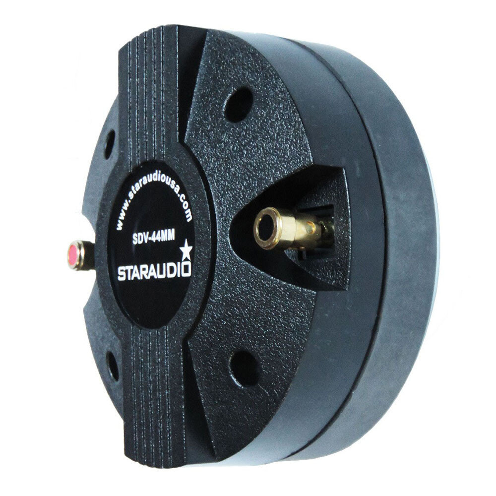 Audio Speaker Driver Tweeter 1.75″ 2400W 44MM Titanium Compression Screw-On Horn