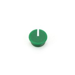 PixelGear 9mm Green Knob Cap with White Indicator Line for Symetrix DBX 166