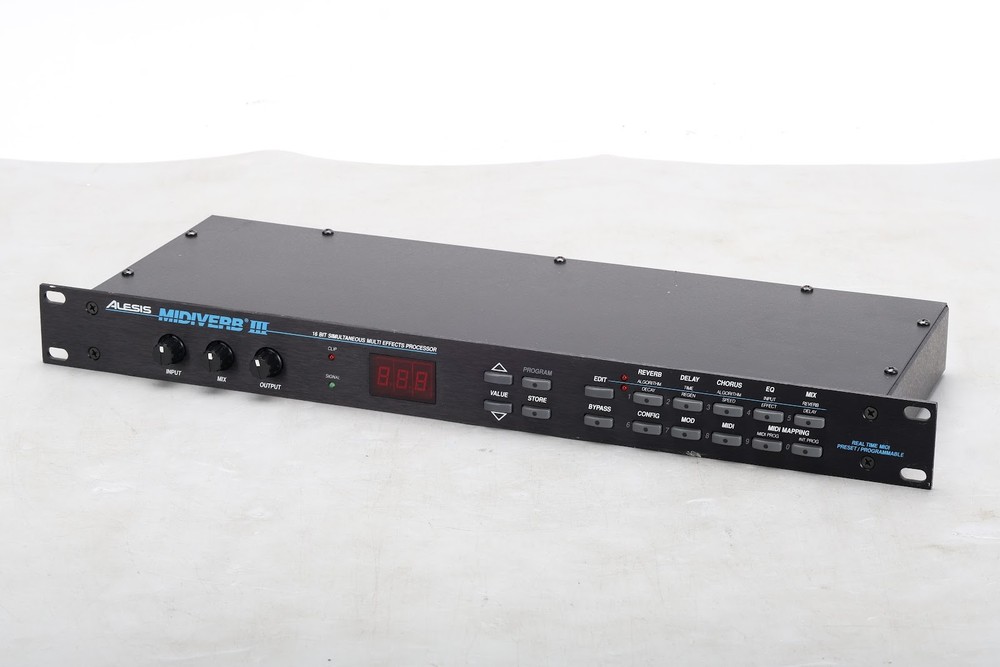 Alesis Midiverb III 16-Bit Simultaneous Multi-Effects Processor