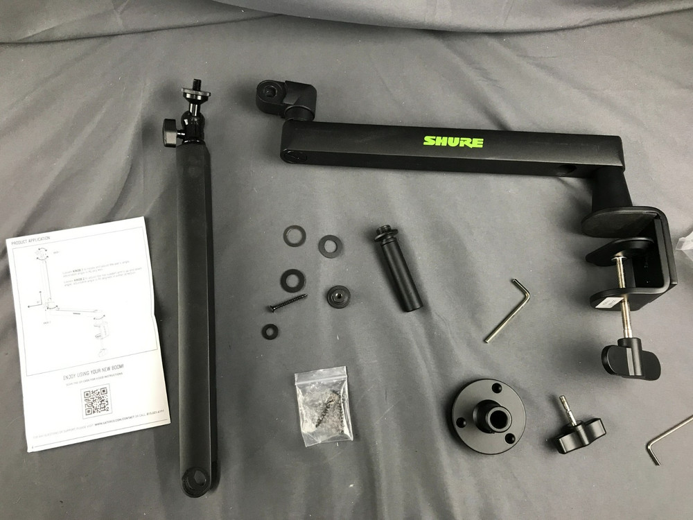 Shure SH-BROADCAST2 Low-Profile Desktop Mic Boom Stand For Parts