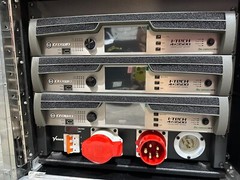 Crown Audio VRack Amplification Rack on Wheels with 4x3500HD (One)THS