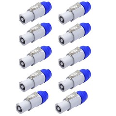 10Pack NAC3FCB Powercon Cable Connector Power adapter Replacement for Neutrik