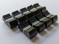 Set of 9 Fader Knobs for Korg Oasys Keyboard Synthesizer 88 76 Mixer Slider Caps