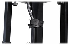 (1) Rockville Black Adjustable Totem Speaker Stand For For Fender Fighter 12