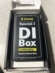 Donner Special-Ⅰ Professional High-Performance Passive DI-Box Unit Hum BLACK
