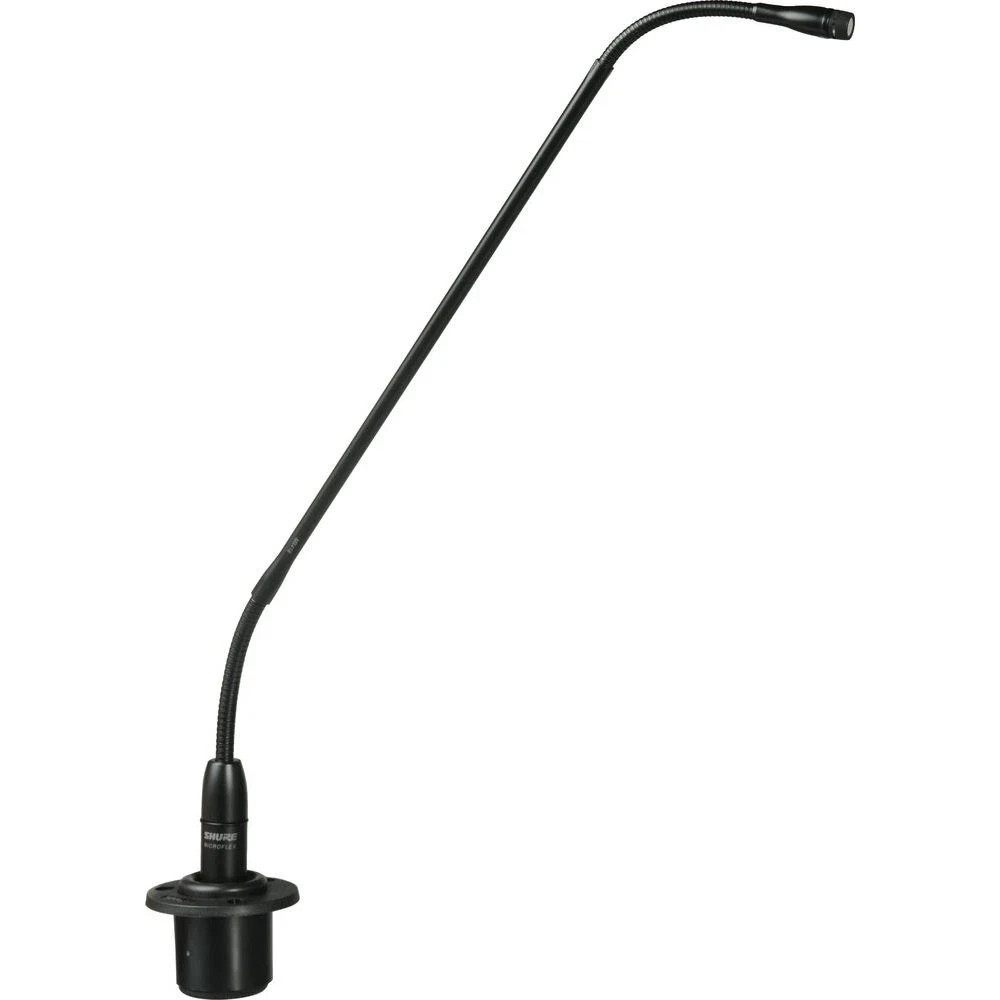 New Shure Gooseneck Microphone Microflex MX418D/S 18″ – Black – Free shipping