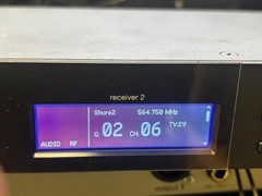 Shure SLXD4D J52 558 – 616 MHz Dual Receiver