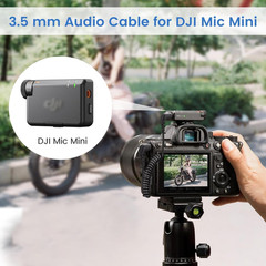 2-Pack 3.5Mm Microphone Cable Compatible with DJI Mic Mini & Hollyland Lark M2S