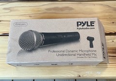 Pyle PDMIC60CL Professional Moving Coil Dynamic Handheld Microphone + Cable