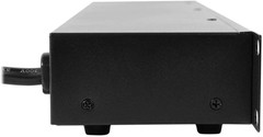 RDF9U 15A 1U Rack Mount Power Supply Strip, 9 Outlets with Switches, USB Chargin