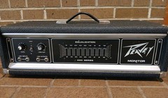 Peavy 260C Series Monitor Power Amp Head Equalization 130W; 4 OHMS *Vintage*