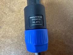 (3) NEUTRIK NL4FC 4-POLE Locking SPEAKON Cable Connector