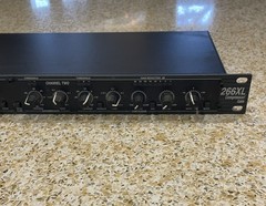 DBX 266XL Professional Audio Compressor Gate Dual Channel Expander Noise Gate