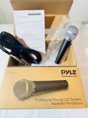 Pyle Professional Moving Coil Dynamic Handheld Microphone + 15′ Cable PDMIC58