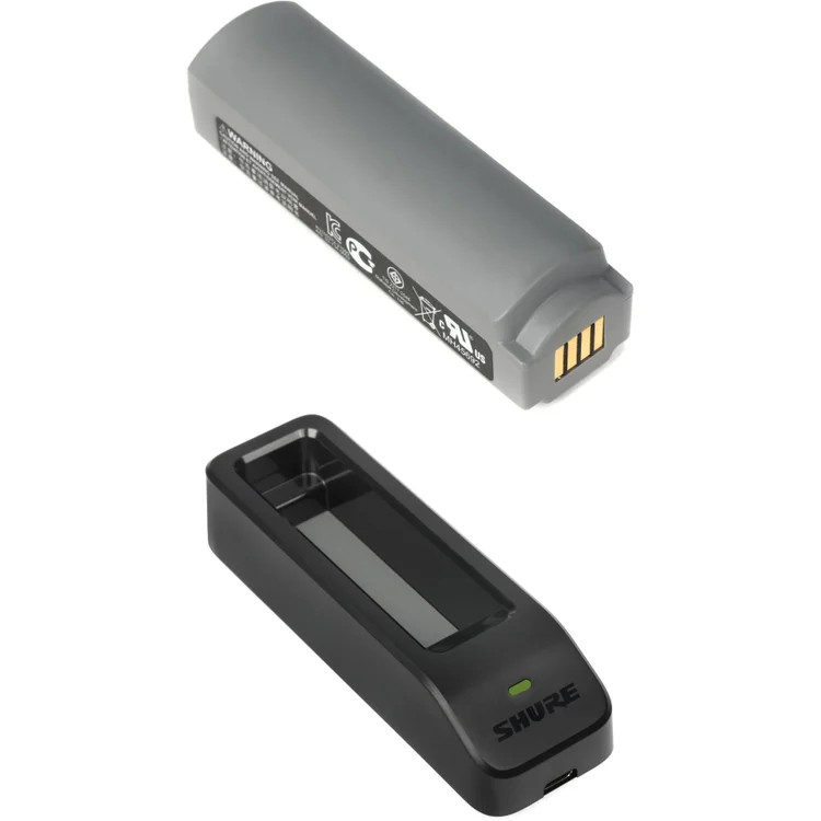 Shure SB904 Rechargeable Lithium-ion Battery Pack with Sled Battery Charger