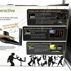 Beamz Player Interactive Music System C4 2010 OPEN BOX MISSING SOFTWARE READ!