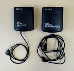 Sony WCS-990 Wireless Lavalier Lapel Microphone System 900MHz FM Japan Mic Bundl