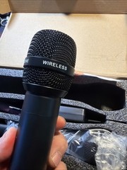 ECHOMUSSY Wireless Microphone with One-To-One Chip Connection