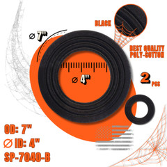 7″OD, 4″ID | Top Quality | Speaker Spider | Replace & Repair Parts for Pro Audio